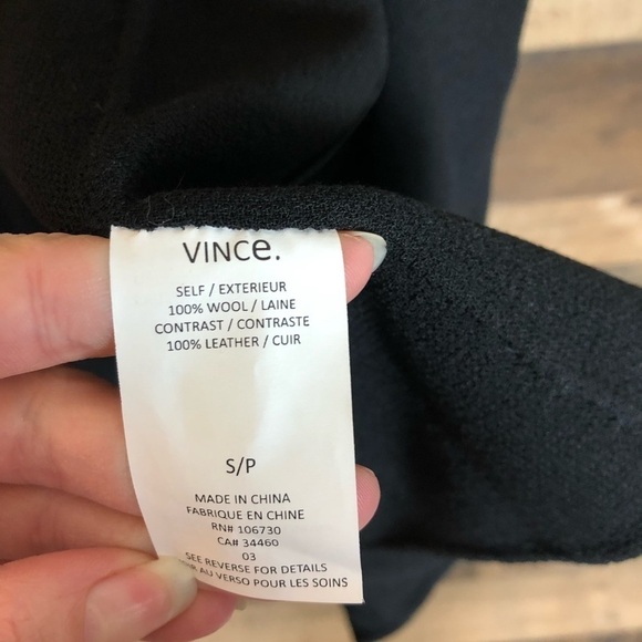 Vince zip up wool vest - Picture 8 of 10